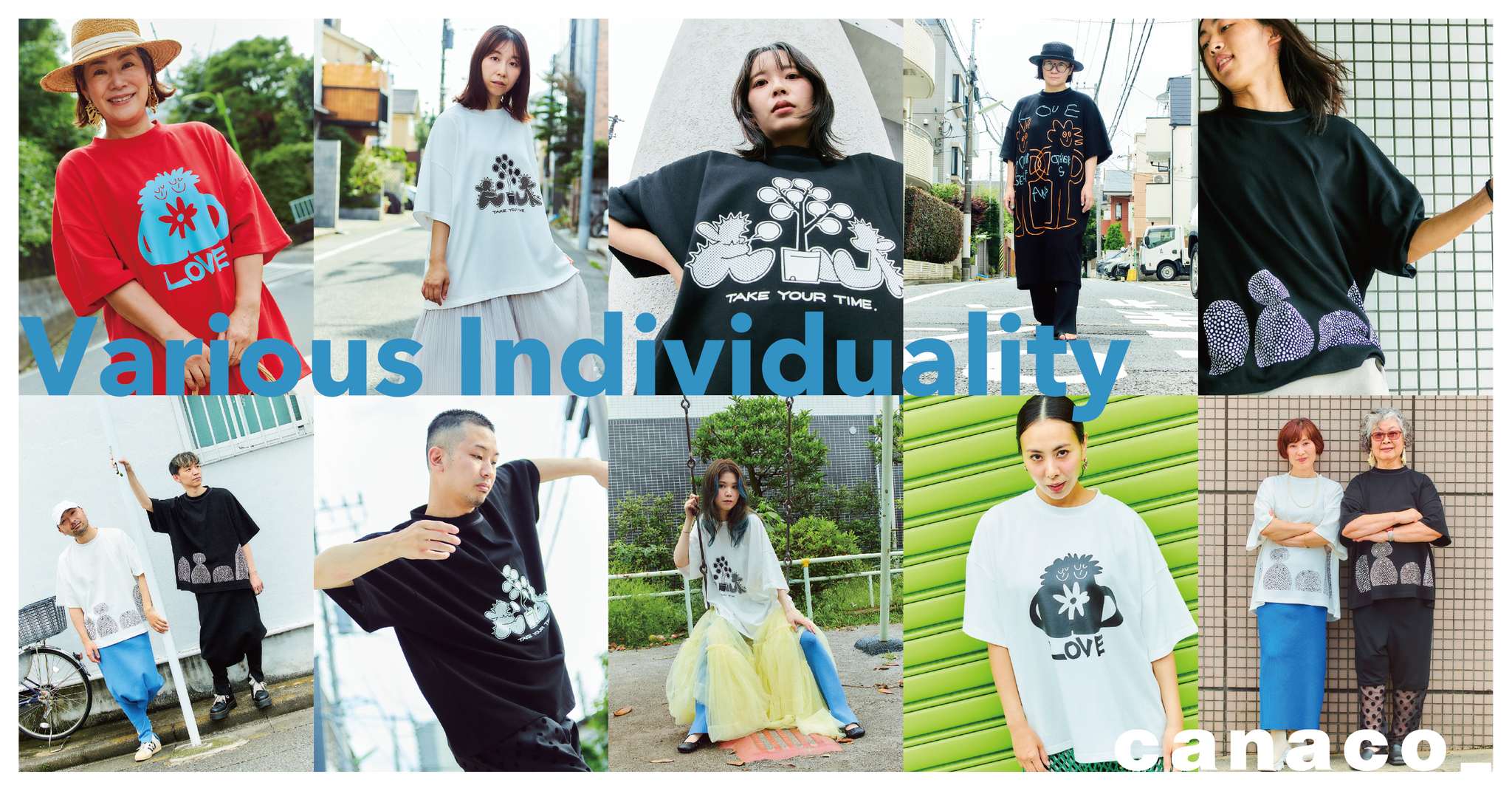 ３名のアーティストとコラボレーションしたプリントアイテムが登場 | Various Individuality