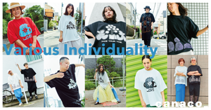 ３名のアーティストとコラボレーションしたプリントアイテムが登場 | Various Individuality