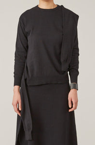 ASYMMETRY KNIT PULLOVER（MMK-023）| KAAM