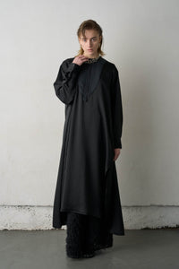 NO-COLLAR SHIRTS DRESS（SKM-259）