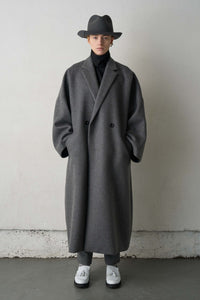 OVERSIZED TAILORED COAT（SKM-257）