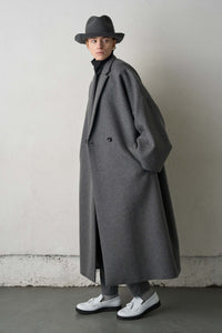 OVERSIZED TAILORED COAT（SKM-257）