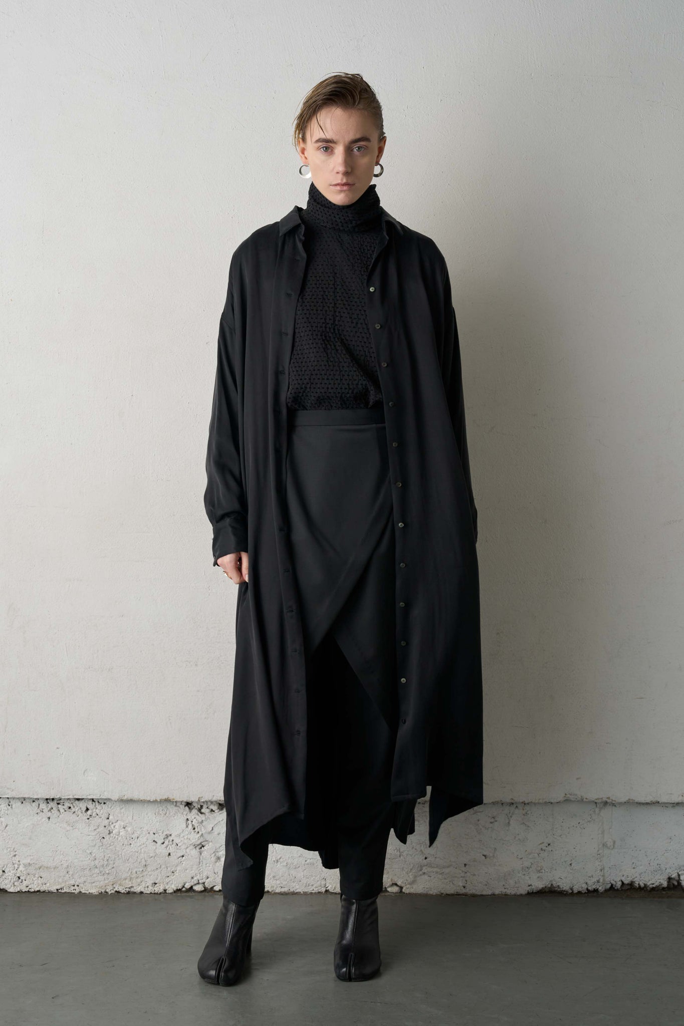 LONG SHIRTS DRESS（SKM-254B）