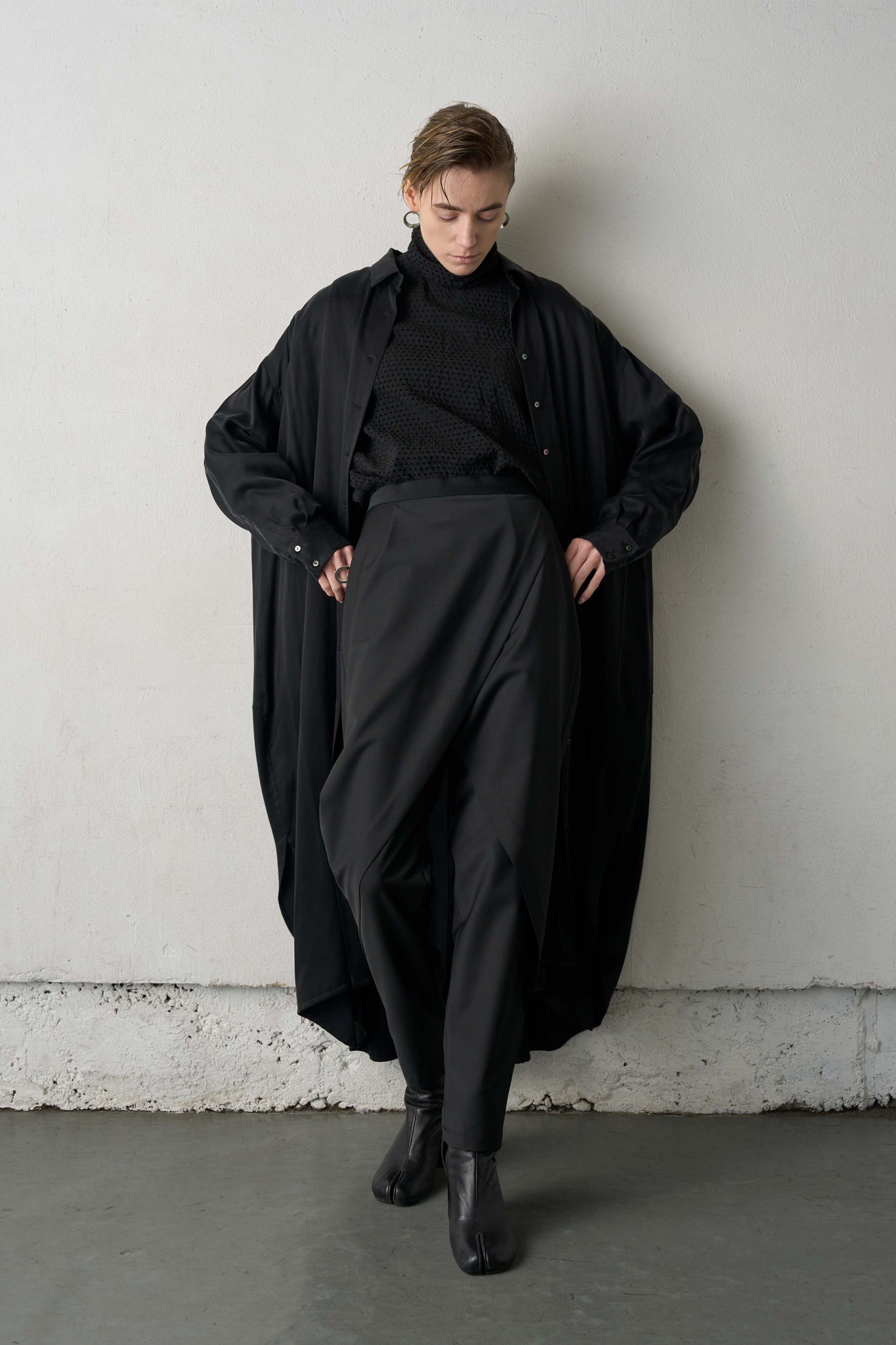 LONG SHIRTS DRESS（SKM-254B）