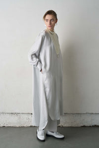 NO-COLLAR SHIRTS DRESS（SKM-259）