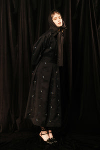 Isokichi Asakura × canaco_ EMBROIDERED SHIRT DRESS（SKM-279）