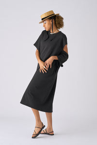 SHOULDER SLIT DRESS（SKM-219）