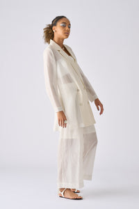 SHEER WIDE PANTS（SKM-210A）