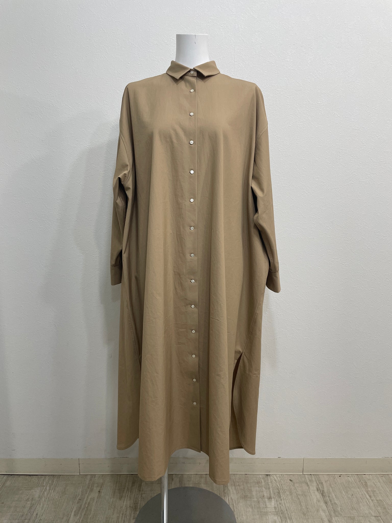 LONG SHIRT DRESS（SKM-254A）