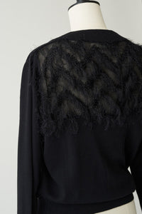 BACK FRINGE KNIT（SKM-086）