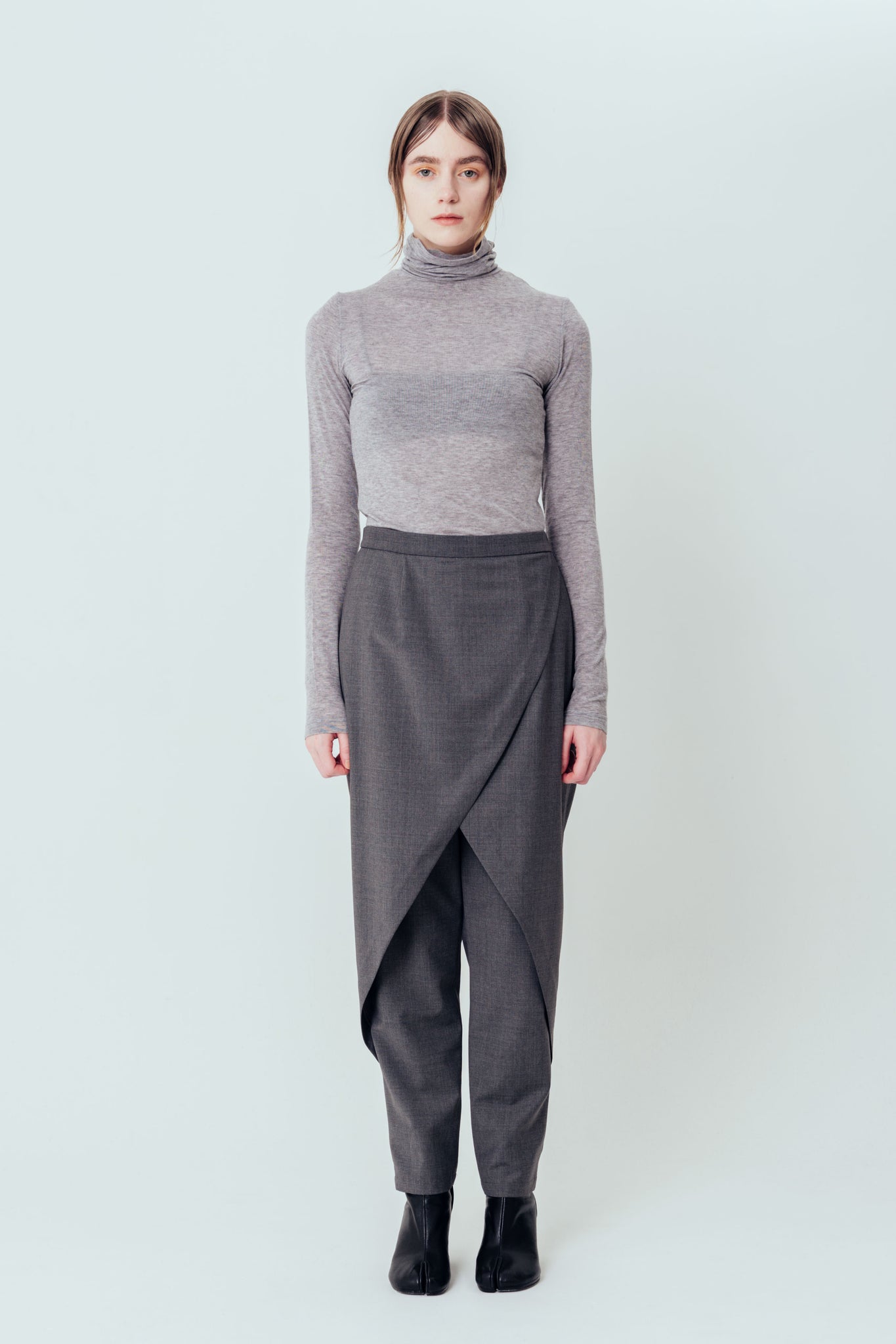 CASHMERE TURTLENECK PULLOVER（SKM-247）