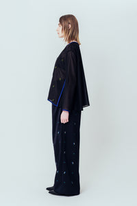 Isokichi Asakura × canaco_ EMBROIDERED PULLOVER SHIRT（SKM-277）