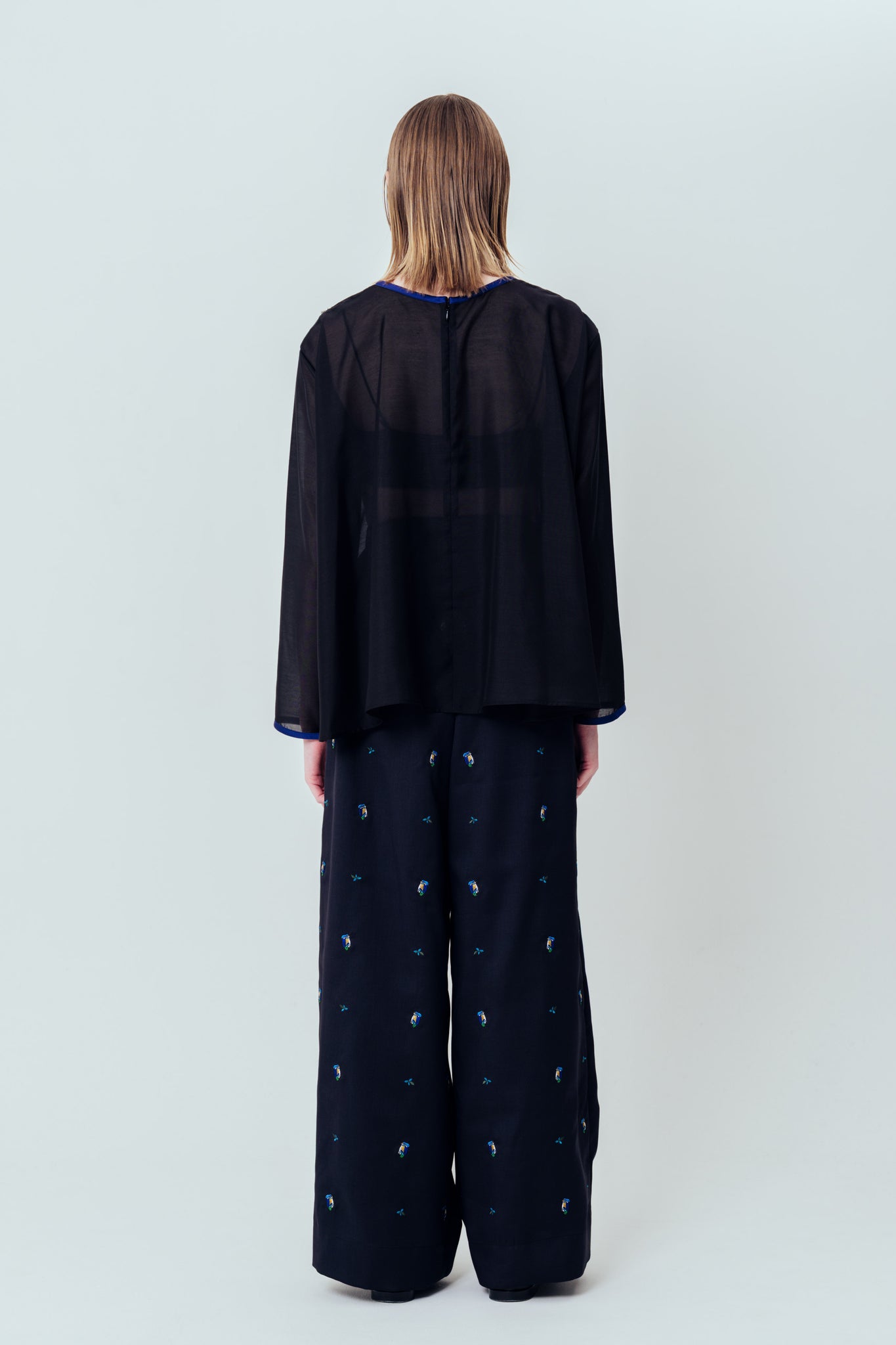 Isokichi Asakura × canaco_ EMBROIDERED PULLOVER SHIRT（SKM-277）