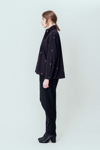 Isokichi Asakura × canaco_ PRINTED RIBBON BLOUSE（SKM-282）