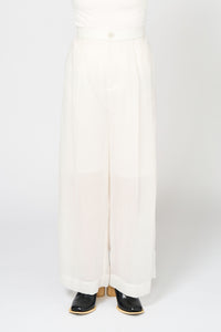 SHEER WIDE PANTS（SKM-210A）