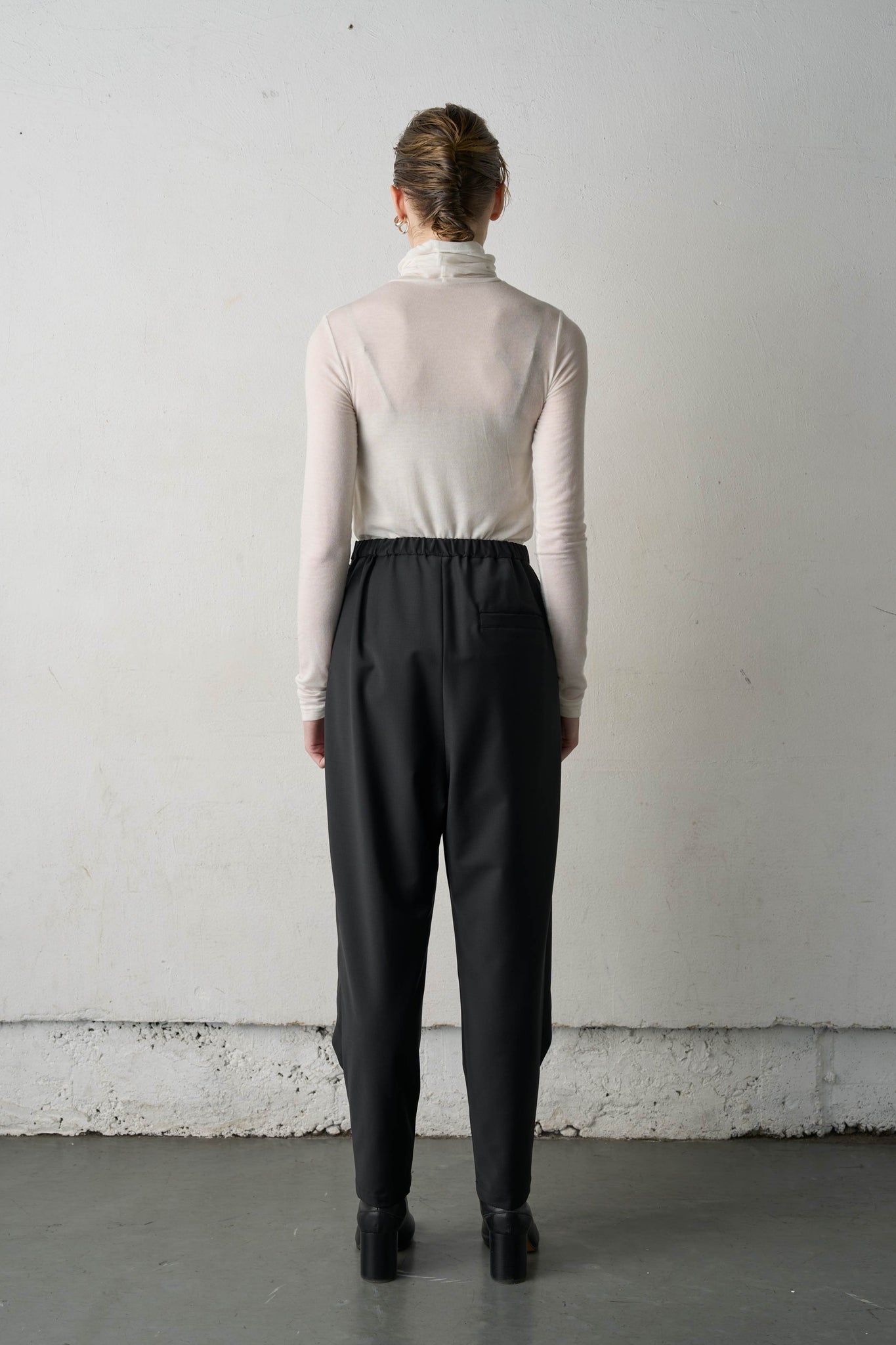DRESS WRAP SAROUEL PANTS（SKM-246）
