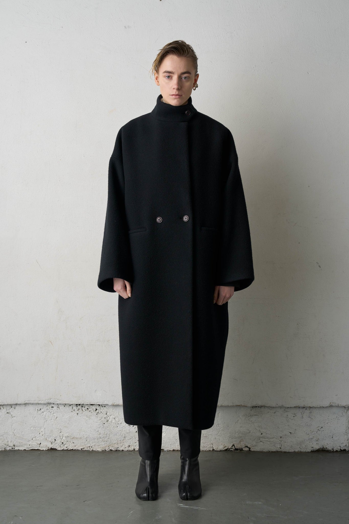 STAND COLLAR COAT（SKM-252）