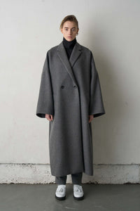 OVERSIZED TAILORED COAT（SKM-257）