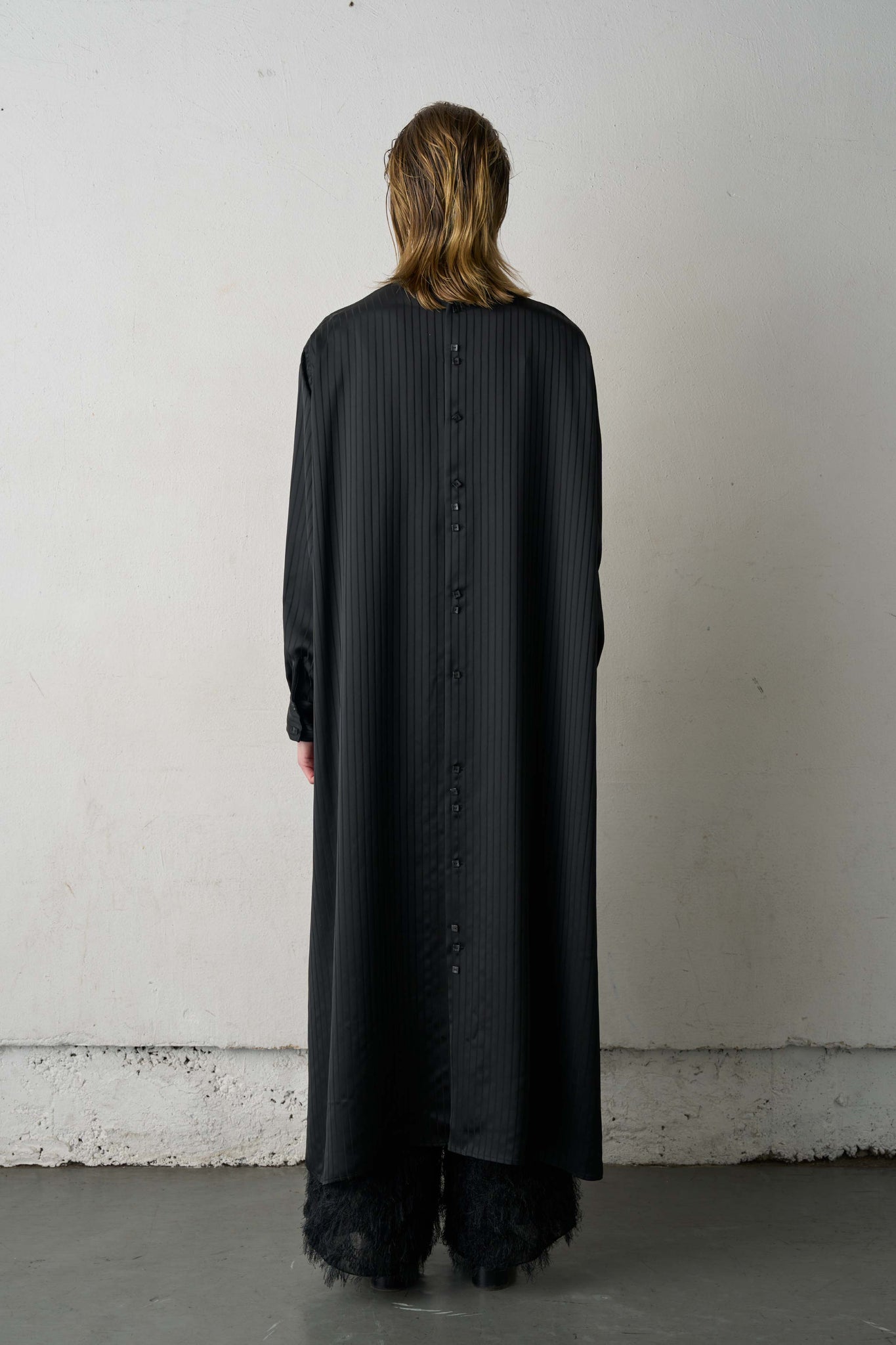 NO-COLLAR SHIRTS DRESS（SKM-259）