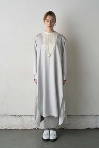NO-COLLAR SHIRTS DRESS（SKM-259）