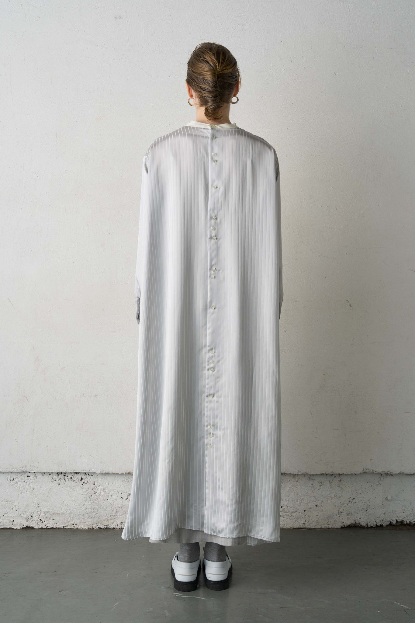 NO-COLLAR SHIRTS DRESS（SKM-259）